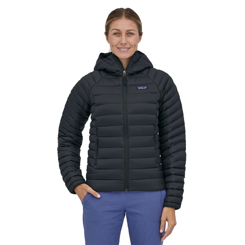 Patagonia-Down-Sweater-Hooded-Jacket---Women-s-Black