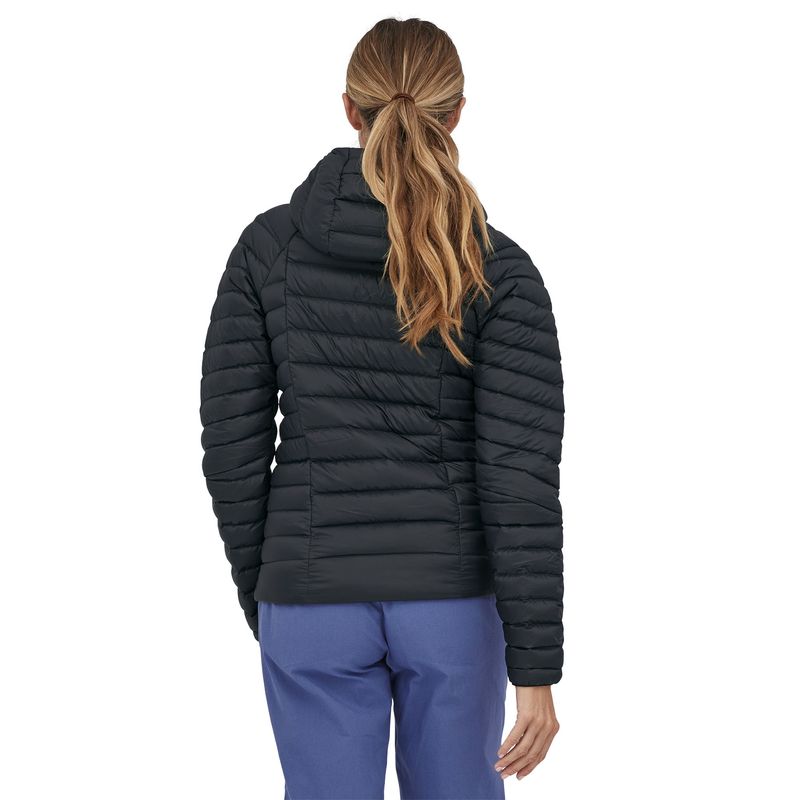 Patagonia-Down-Sweater-Hooded-Jacket---Women-s-Black