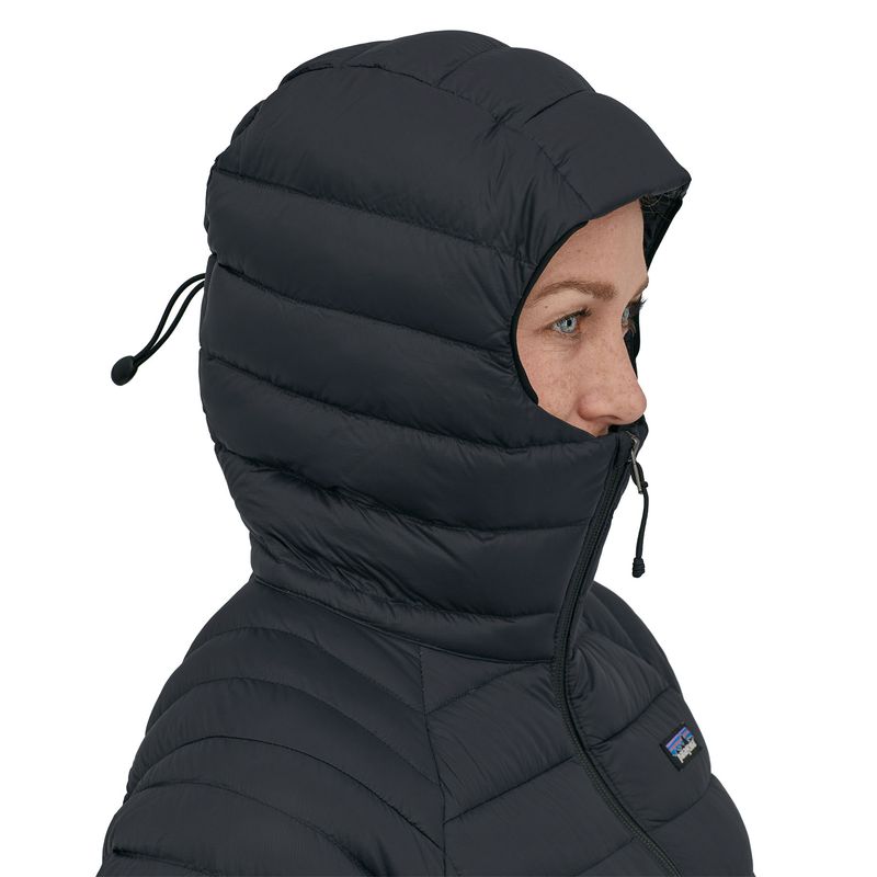 Patagonia-Down-Sweater-Hooded-Jacket---Women-s-Black
