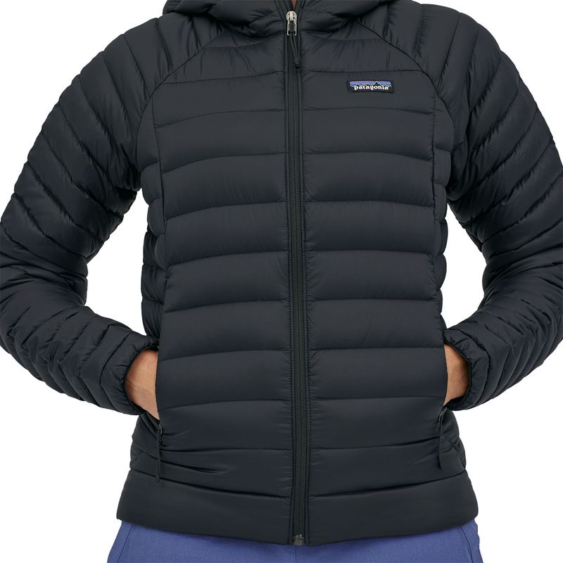 Patagonia-Down-Sweater-Hooded-Jacket---Women-s-Black