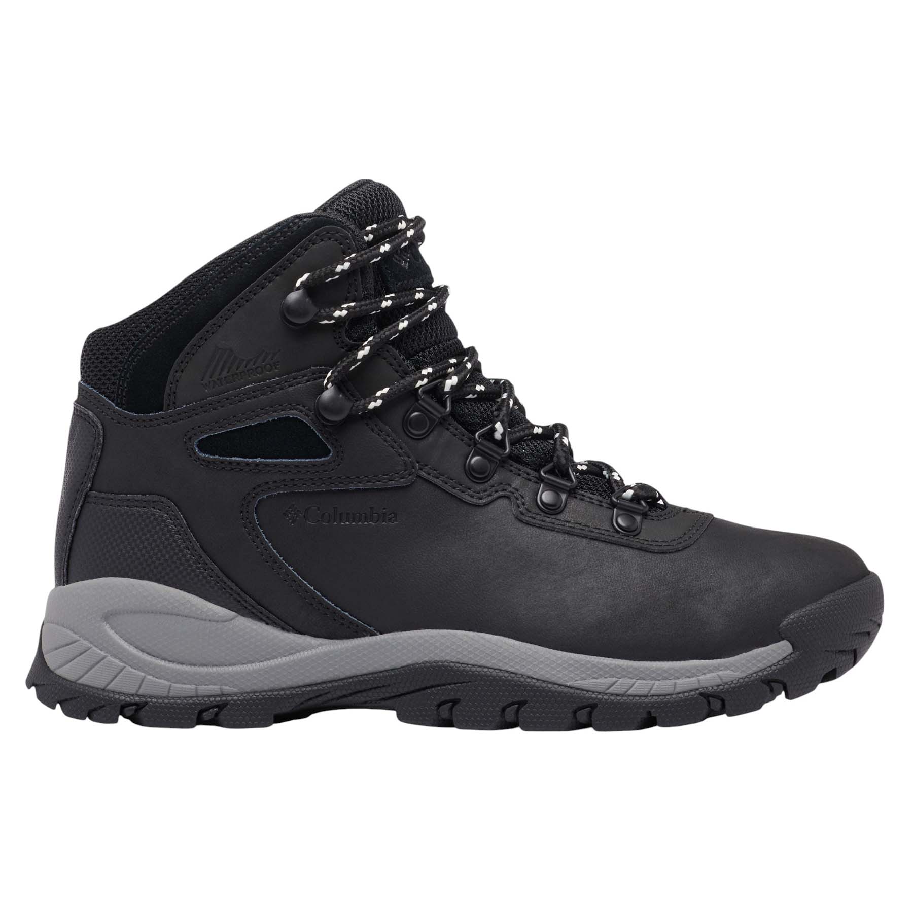 Columbia Newton Ridge Plus Waterproof Hiking Boot - Women's Black / Chalk
