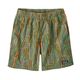 Patagonia Funhoggers Short - Youth Quilty Fitz / Heartleaf Green