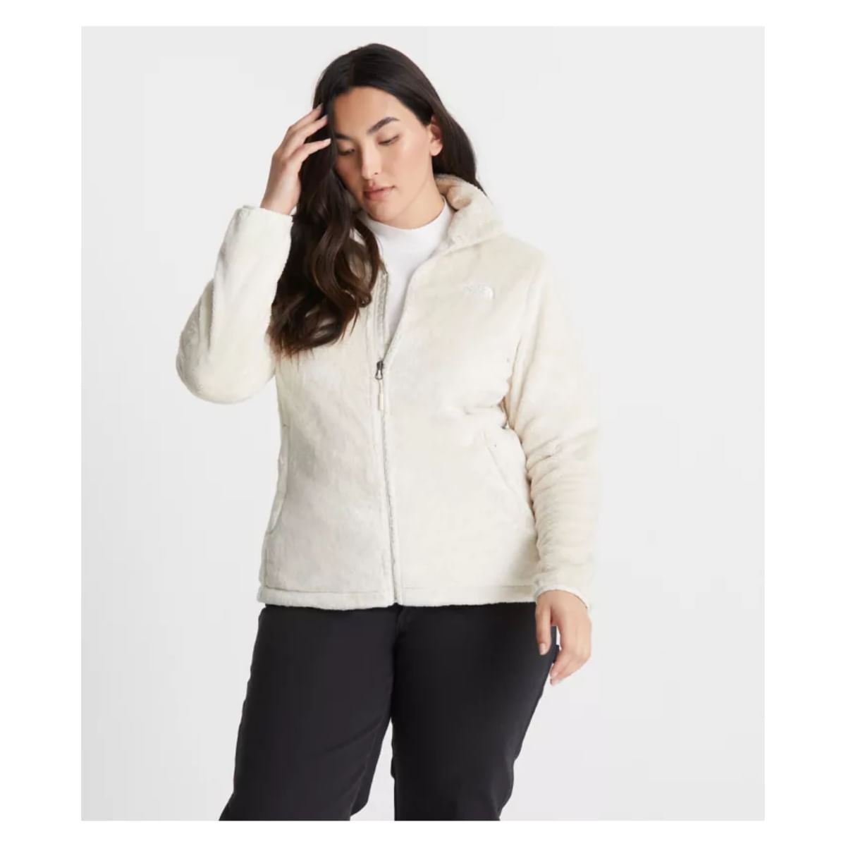 north face osito white