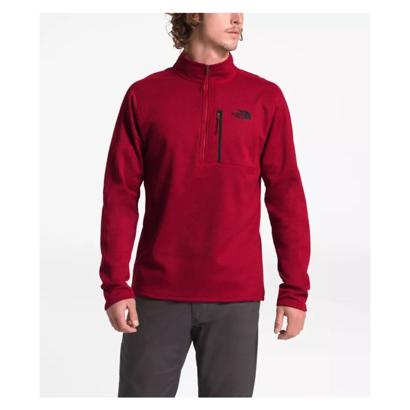 the north face men's canyonlands half zip fleece pullover