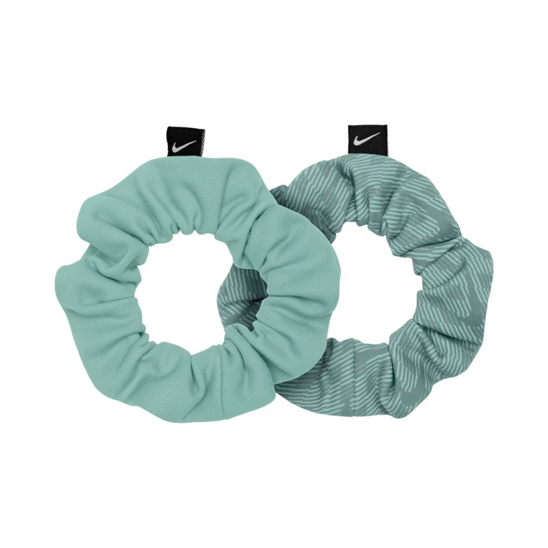 Nike Hair Gathered 3.0 Hair Tie (2 Pack) Mint Foam / Cannon / White