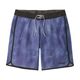 Patagonia Hydropeak Side Shore 18" Boardshort - Men's Sea Spray / Concrete Purple