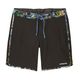 Patagonia Hydropeak Side Shore 18" Boardshort - Men's Undersea / Black