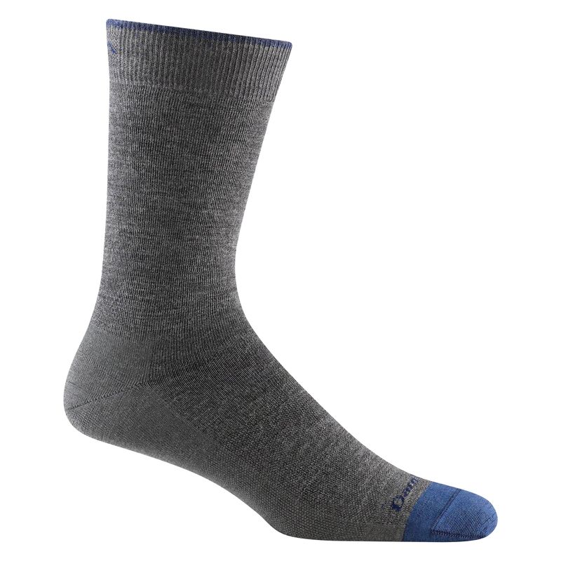 Darn-Tough-Solid-Lightweight-Crew-Sock-Gray