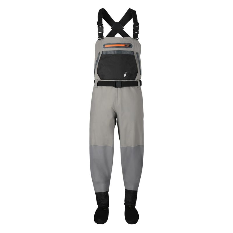 frogg-toggs-Sierran-Reinforced-Nylon-Breathable-Stockingfoot-Wader-Slate---Grey
