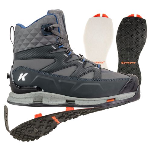 Korkers Bantam Lite Sole with Felt and Kling-On