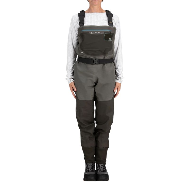 Simms G3 Guide Stockingfoot Wader  - Women's Gunmetal