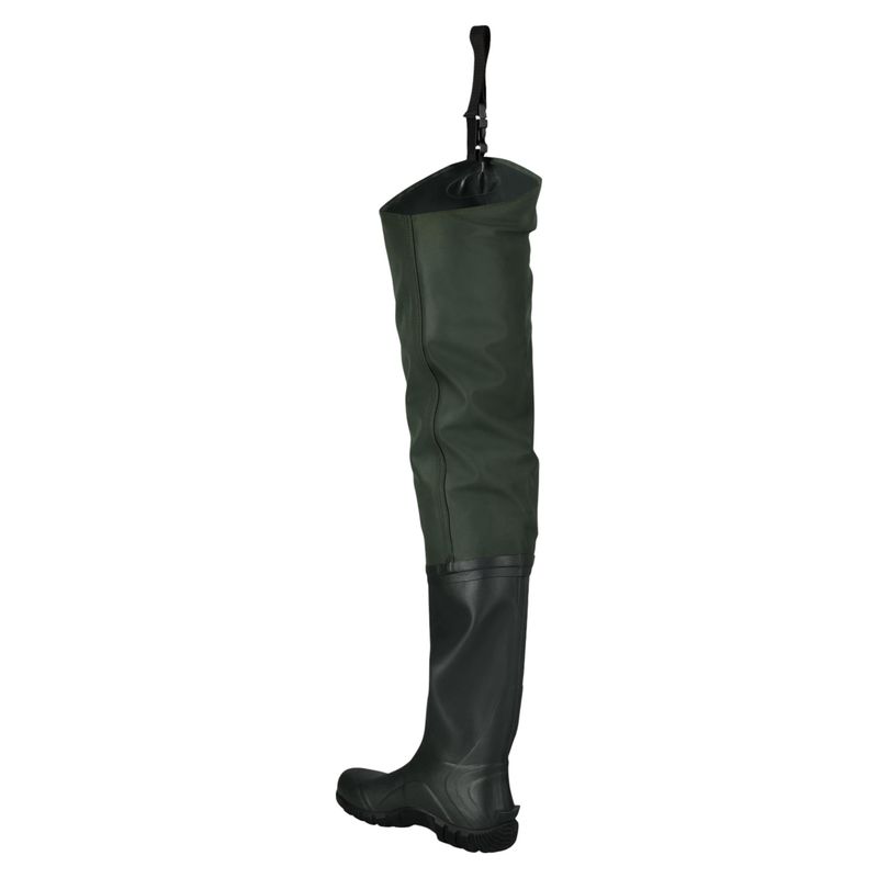 frogg-toggs-Cascades-2-Ply-Bootfoot-Poly-Rubber-Cleated-Hip-Wader---Men-s-Dark-Green