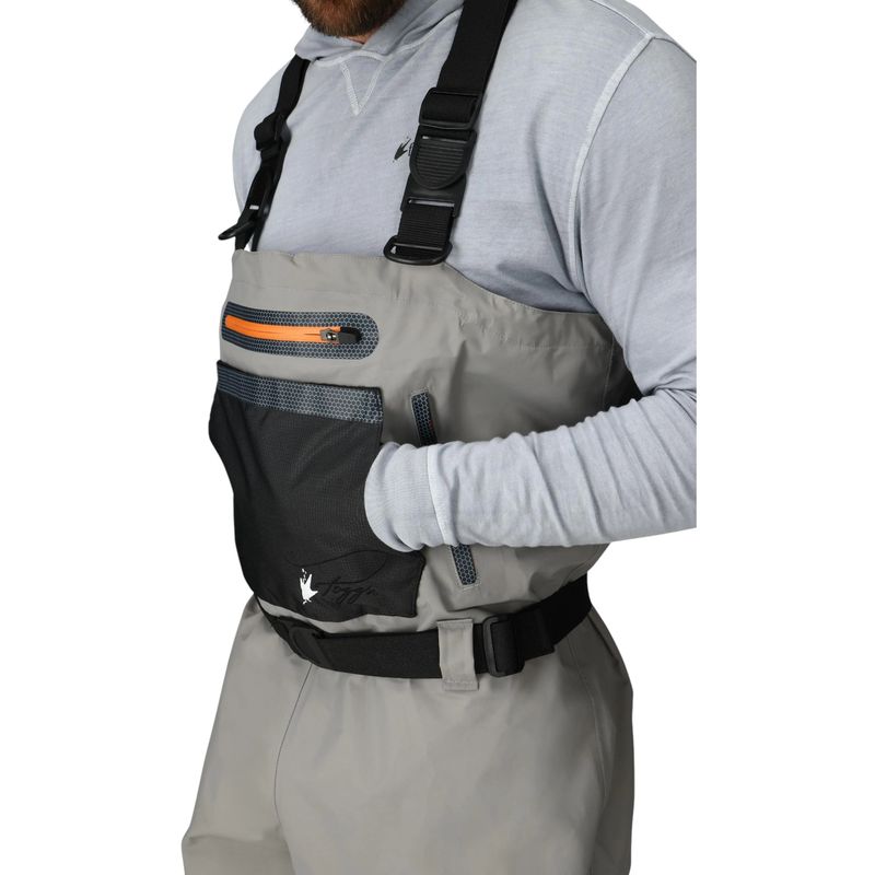frogg-toggs-Sierran-Reinforced-Nylon-Breathable-Stockingfoot-Wader-Slate---Grey