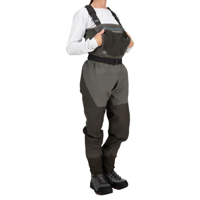Simms G3 Guide Stockingfoot Wader  - Women's Gunmetal