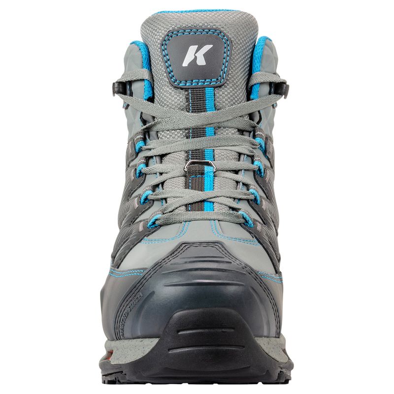 Korkers-Bantam-Lite-Sole-with-Felt-and-Kling-On---Women-s-Grey---Aqua