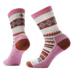 Smartwool Everyday Snowed In Sweater Light Cushion Crew Sock - Women's Garden Pink