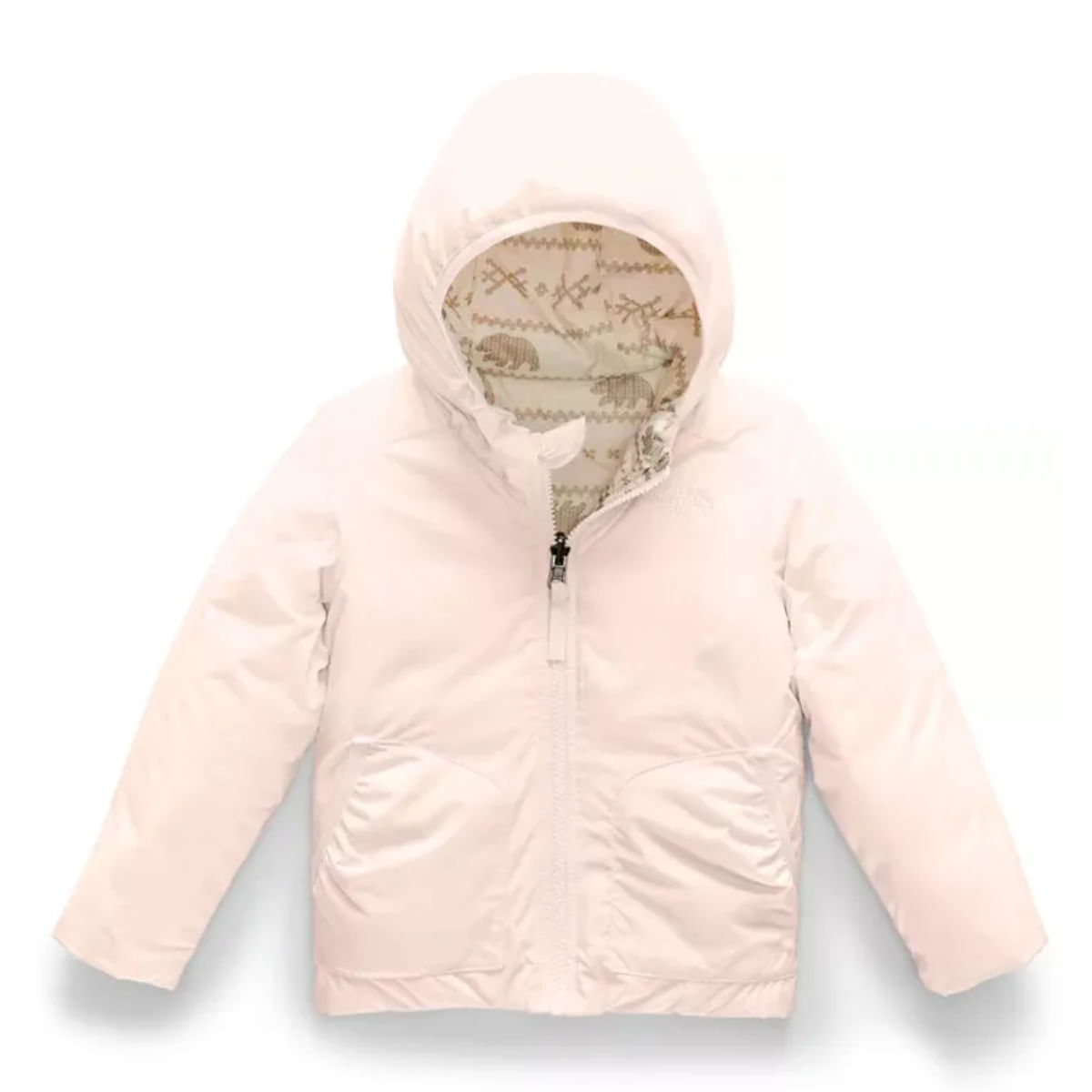 north face pink toddler jacket
