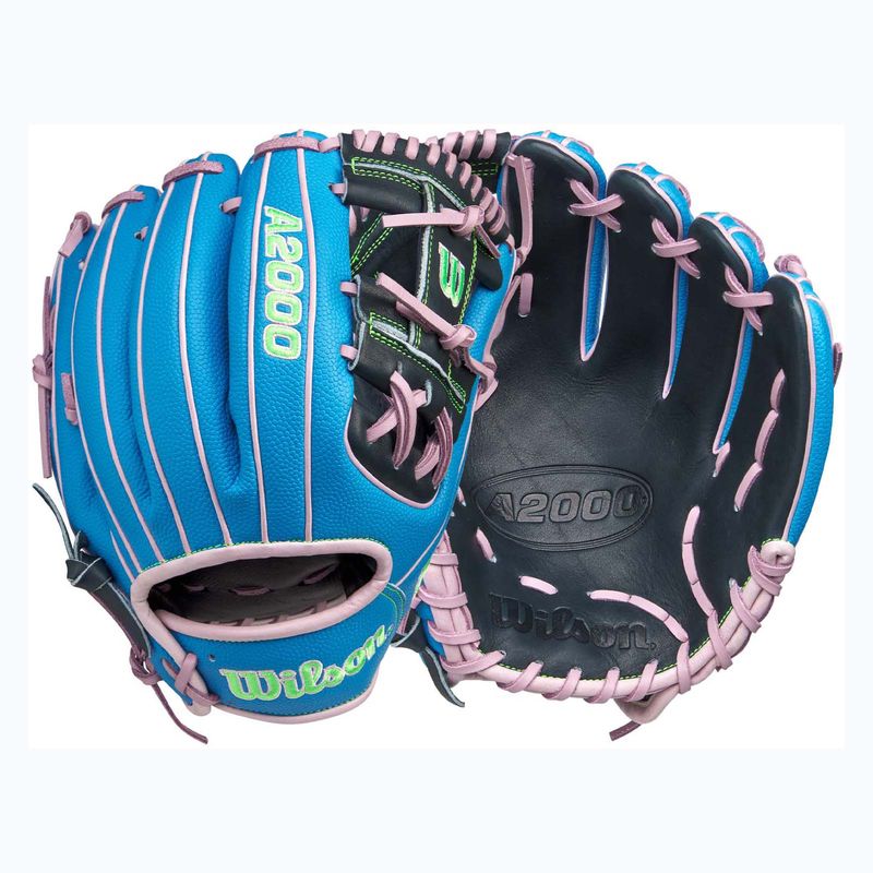 Wilson-A2000-GOTM-Baseball-Glove---March-2025-Sky-Blue---Navy-Blue---Lavender