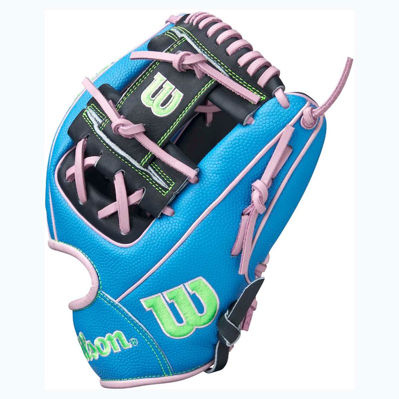 Wilson-A2000-GOTM-Baseball-Glove---March-2025-Sky-Blue---Navy-Blue---Lavender