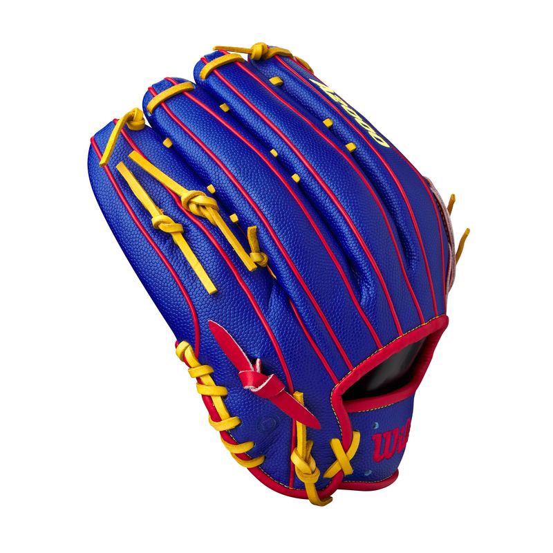 Wilson-A2000-GOTM-12.75--Baseball-Glove---January-2025-Royal-Blue---Red