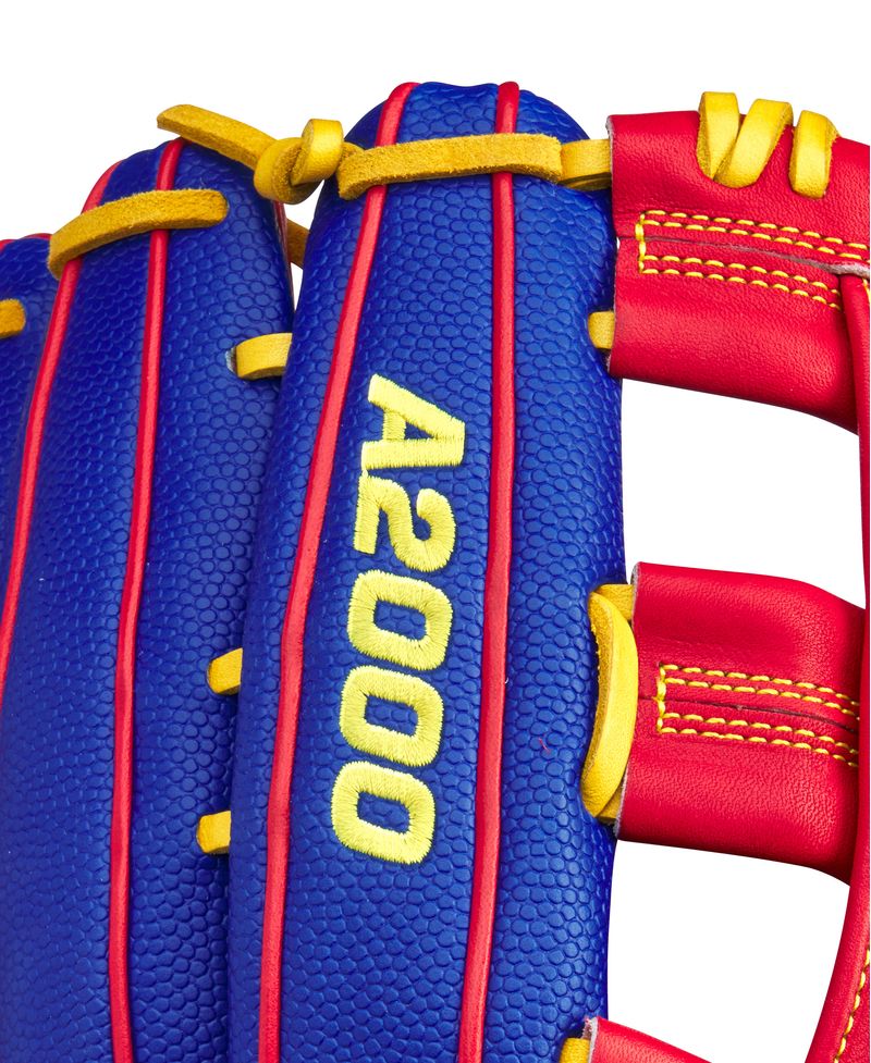 Wilson-A2000-GOTM-12.75--Baseball-Glove---January-2025-Royal-Blue---Red