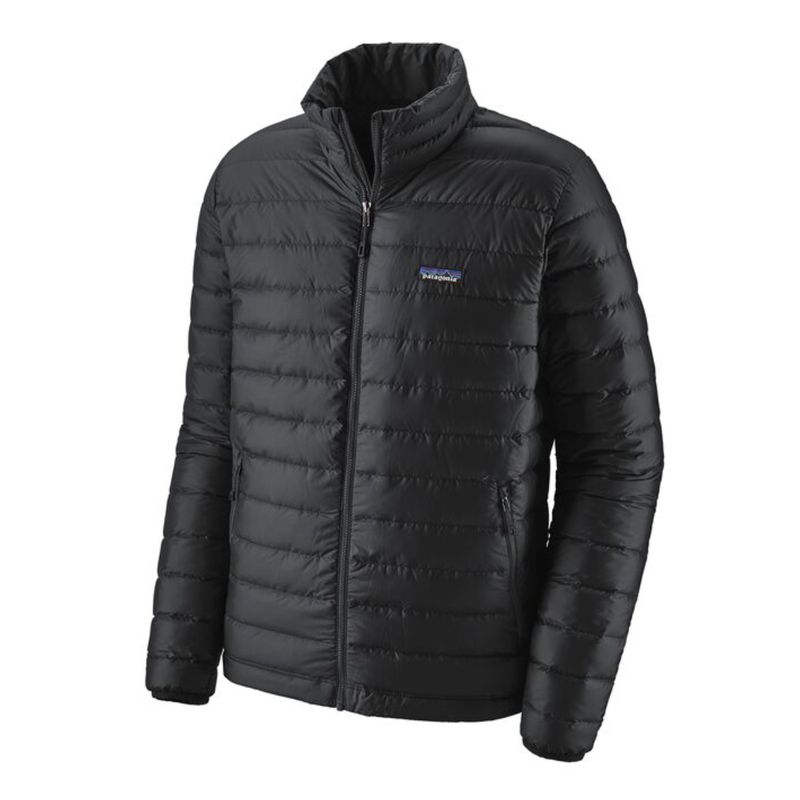 patagonia black down sweater jacket