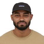 Patagonia-P-6-Label-Trad-Cap-Black