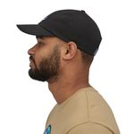 Patagonia-P-6-Label-Trad-Cap-Black