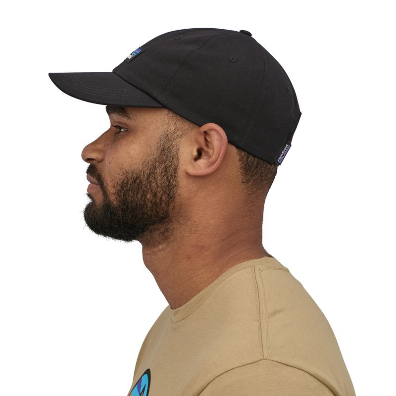 Patagonia-P-6-Label-Trad-Cap-Black