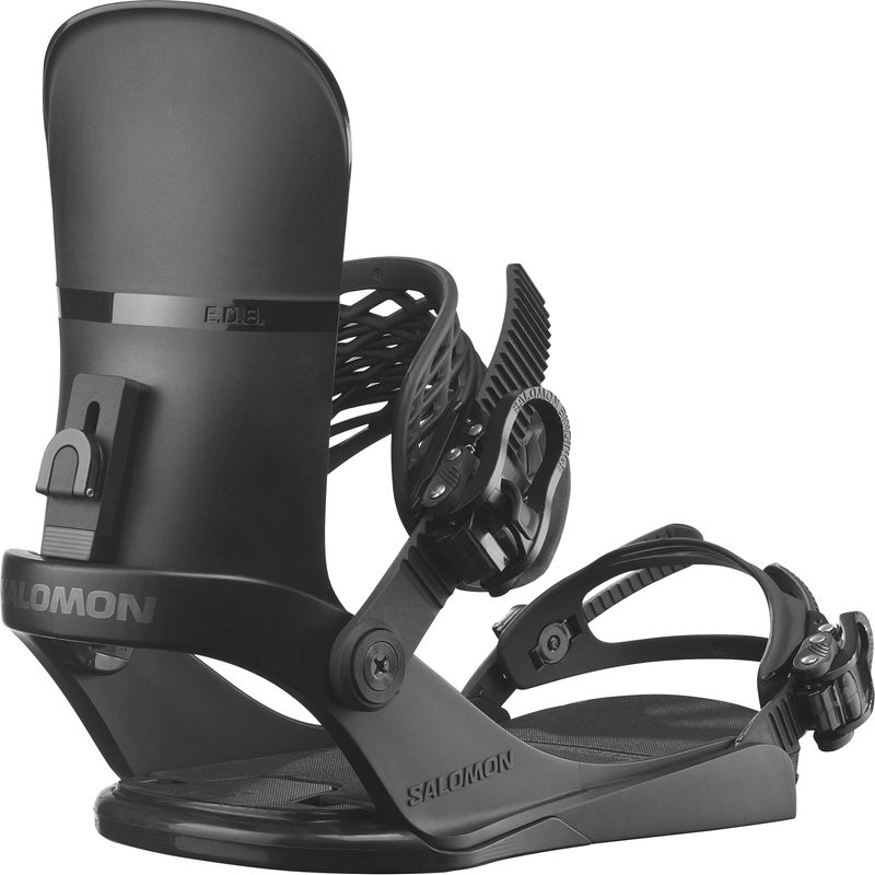 Salomon EDB Snowboard Bindings 2026 Black