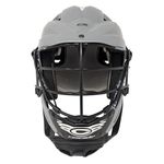 Cascade-Lacrosse-CS-Lacrosse-Helmet---Youth-Black-Steel---Silver---Black