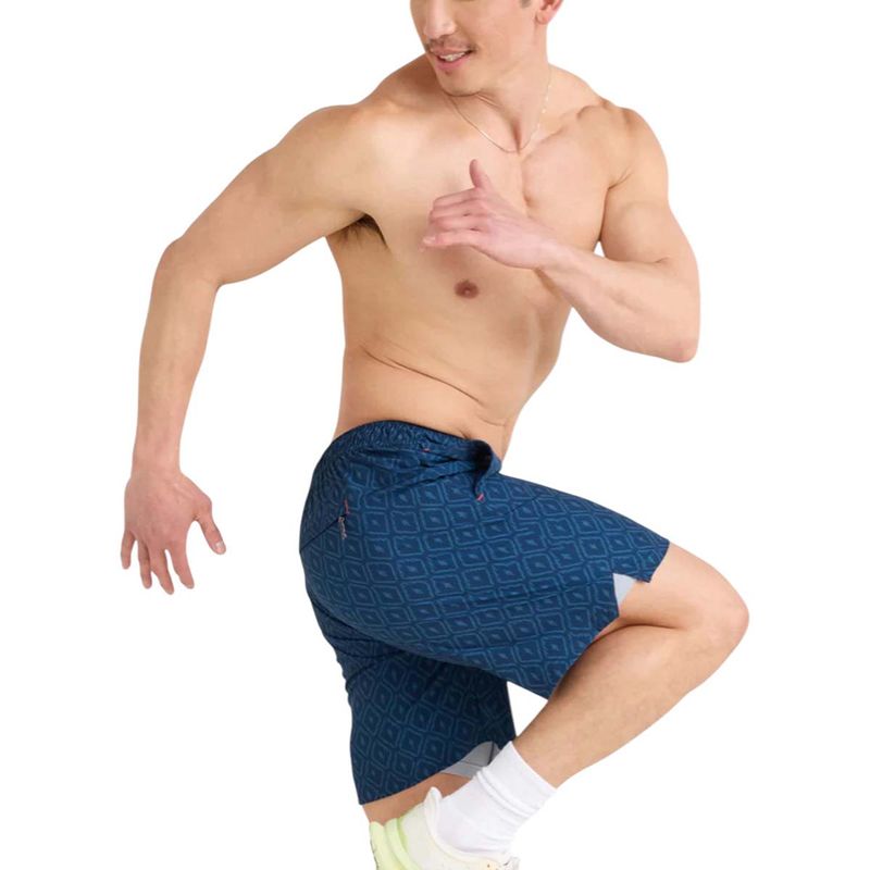 SAXX Multi-Sport 2 In 1 7" Short Ikat Check / Navy