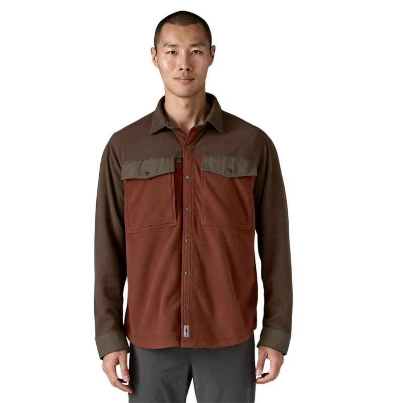 Patagonia Long-Sleeved Early Rise Snap Shirt - Men's Dried Vanilla