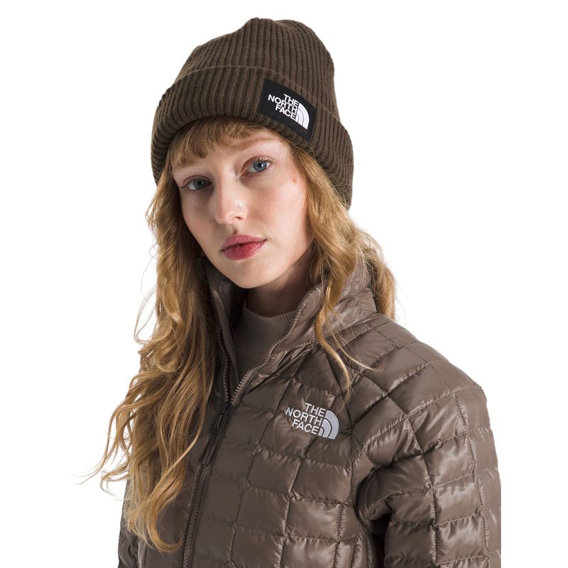The North Face Salty Lined Beanie Smokey Brown