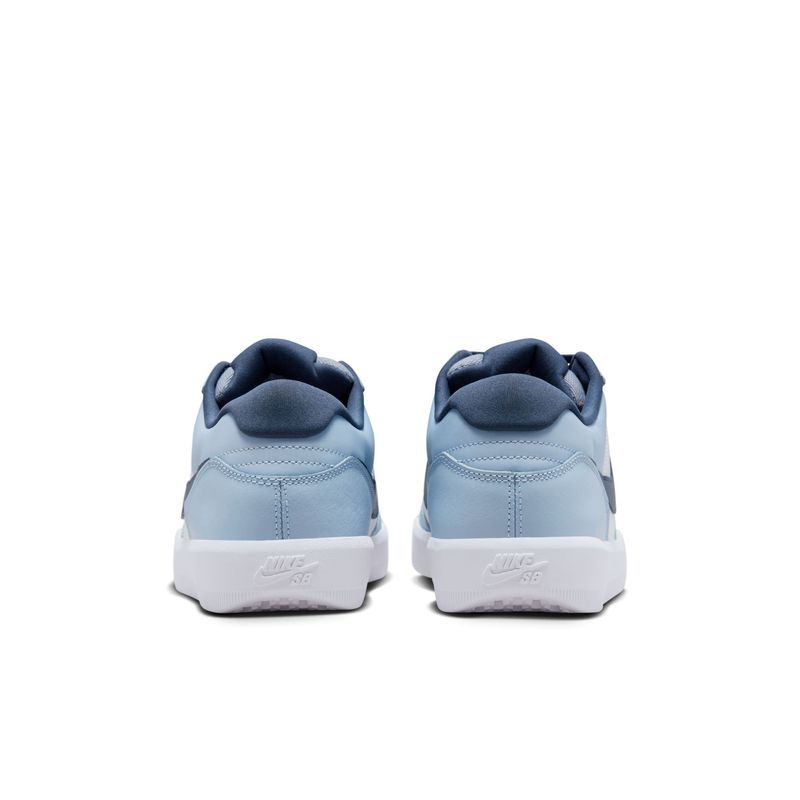 Nike SB Force 58 Premium Shoe - Men's White / Thunder Blue / White / Ashen Slate