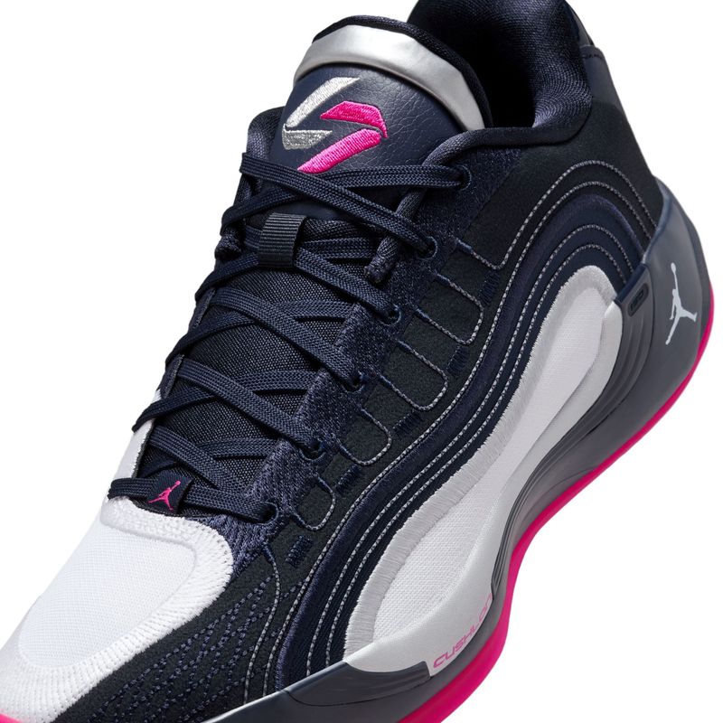 Jordan Luka 4 Basketball Shoe - Men's Dark Obsidian / Metallic Silver / Black