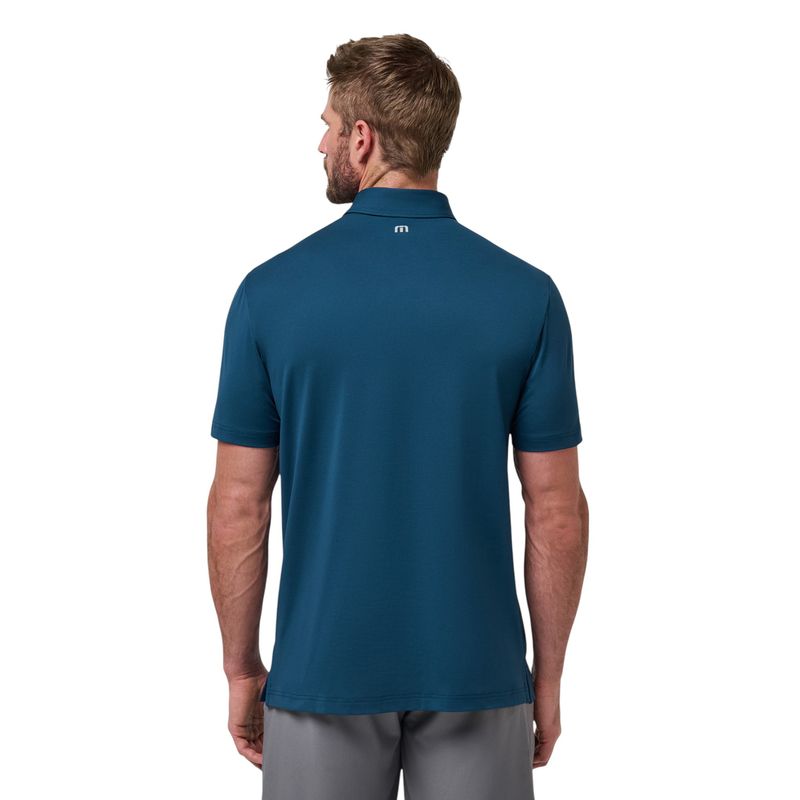 TravisMathew Heater Pro Chest Stripe Polo - Men's Titan