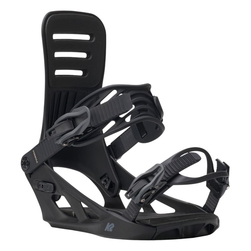 K2 Formula Snowboard Bindings 2026 Black