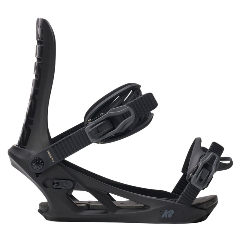 K2 Formula Snowboard Bindings 2026 Black