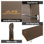 ALPS Mountaineering Lightweight Cot Clay / Apricot