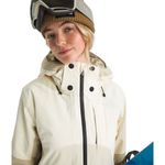 The North Face Lenado Jacket - Women's White Dune / Gravel