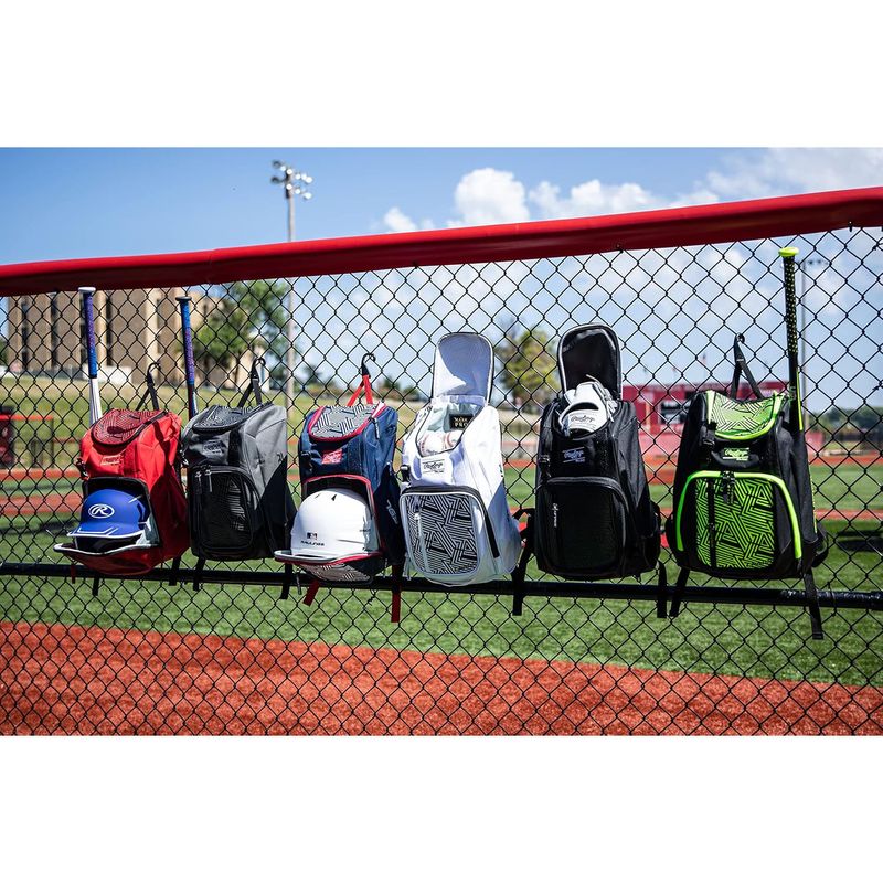 Rawlings Chaos Baseball Backpack Black