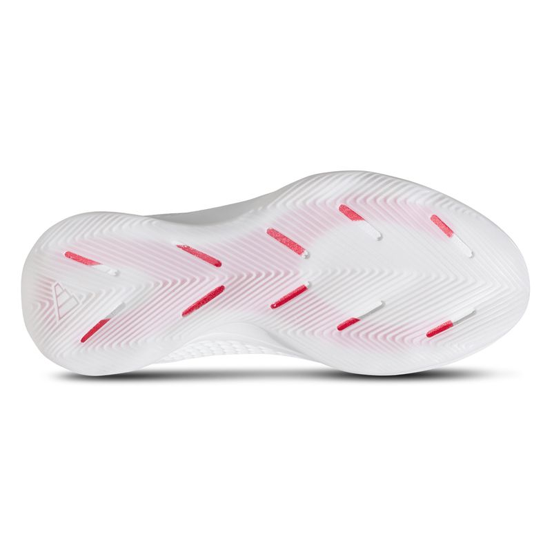 adidas Anthony Edwards 1 Low Basketball Shoe - Men's Footwear White / Core Black / Lucid Red