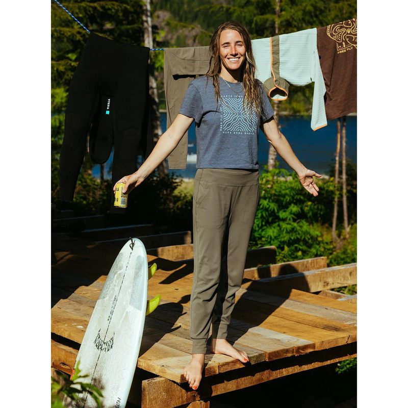 Free Fly Highmile Jogger Pant - Women's Smokey Olive