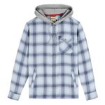 Simms Santee Flannel Hoodie - Men's Ely Plaid / Bimini