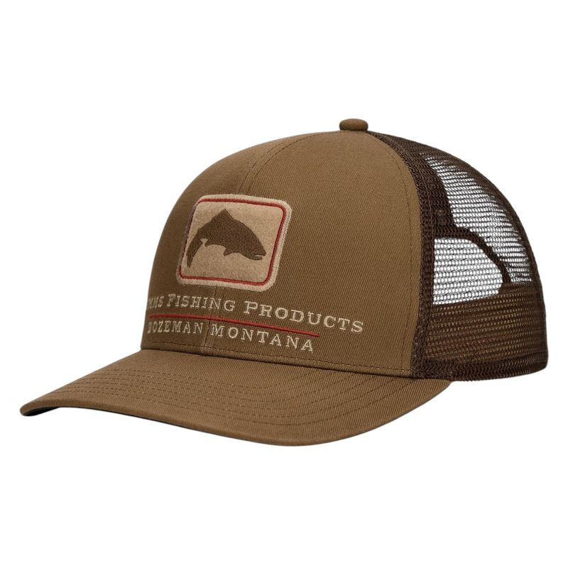Simms Double Haul Icon Trucker Hat Jasper