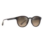 Maui Jim Hiehie Sunglasses Shiny Dark Havana / Transparent Yellow / HCL Bronze