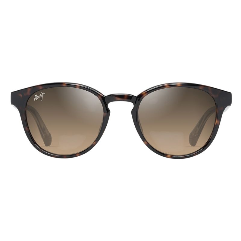 Maui Jim Hiehie Sunglasses Shiny Dark Havana / Transparent Yellow / HCL Bronze