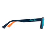 Maui Jim Kahiko Sunglasses Matte Dark Blue / Blue Hawaii