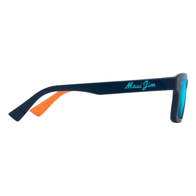 Maui Jim Kahiko Sunglasses Matte Dark Blue / Blue Hawaii
